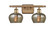 Ballston Two Light Bath Vanity in Brushed Brass (405|516-2W-BB-G96)