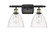Ballston Two Light Bath Vanity in Black Antique Brass (405|516-2W-BAB-GBD-752)