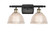 Ballston Two Light Bath Vanity in Black Antique Brass (405|516-2W-BAB-G422)