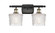 Ballston Two Light Bath Vanity in Black Antique Brass (405|516-2W-BAB-G402)