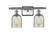 Ballston LED Bath Vanity in Black Antique Brass (405|516-2W-BAB-G257-LED)