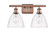 Ballston Two Light Bath Vanity in Antique Copper (405|516-2W-AC-GBD-752)