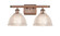 Ballston LED Bath Vanity in Antique Copper (405|516-2W-AC-G422-LED)