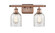 Ballston LED Bath Vanity in Antique Copper (405|516-2W-AC-G259-LED)