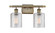 Ballston LED Bath Vanity in Antique Brass (405|516-2W-AB-G112-LED)