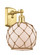 Ballston LED Wall Sconce in Satin Gold (405|516-1W-SG-G121-8RB-LED)