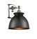 Ballston One Light Wall Sconce in Polished Nickel (405|516-1W-PN-M14-BK)