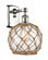 Ballston One Light Wall Sconce in Polished Nickel (405|516-1W-PN-G122-8RB)