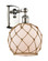Ballston One Light Wall Sconce in Polished Nickel (405|516-1W-PN-G121-8RB)