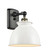 Ballston One Light Wall Sconce in Black Antique Brass (405|516-1W-BAB-M14-W)