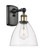 Ballston LED Wall Sconce in Black Antique Brass (405|516-1W-BAB-GBD-752-LED)