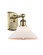Ballston One Light Wall Sconce in Antique Brass (405|516-1W-AB-G131)
