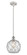 Ballston One Light Mini Pendant in White Polished Chrome (405|516-1S-WPC-G122-8RW)