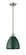 Ballston One Light Pendant in Brushed Satin Nickel (405|516-1S-SN-MBD-9-GR)