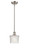 Ballston One Light Mini Pendant in Brushed Satin Nickel (405|516-1S-SN-G402)