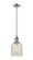 Ballston LED Mini Pendant in Brushed Satin Nickel (405|516-1S-SN-G2511-LED)