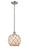 Ballston LED Mini Pendant in Brushed Satin Nickel (405|516-1S-SN-G121-8RB-LED)