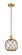 Ballston LED Mini Pendant in Satin Gold (405|516-1S-SG-G122-8RB-LED)