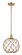 Ballston One Light Mini Pendant in Satin Gold (405|516-1S-SG-G122-10RB)