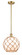 Ballston One Light Mini Pendant in Satin Gold (405|516-1S-SG-G121-10RB)