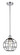 Ballston LED Pendant in Polished Chrome (405|516-1S-PC-CE-8-BK)