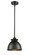 Ballston LED Mini Pendant in Matte Black (405|516-1S-BK-M14-BK-LED)