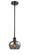 Ballston LED Mini Pendant in Matte Black (405|516-1S-BK-G93-LED)