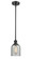 Ballston LED Mini Pendant in Matte Black (405|516-1S-BK-G257-LED)