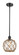 Ballston LED Mini Pendant in Matte Black (405|516-1S-BK-G122-8RB-LED)