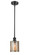 Ballston One Light Mini Pendant in Matte Black (405|516-1S-BK-G116)