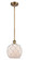 Ballston One Light Mini Pendant in Brushed Brass (405|516-1S-BB-G121-8RW)
