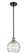 Ballston One Light Mini Pendant in Black Antique Brass (405|516-1S-BAB-G1213-8)