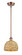 Ballston One Light Mini Pendant in Antique Copper (405|516-1S-AC-RBD-8-NAT)