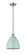 Ballston LED Pendant in Antique Brass (405|516-1S-AB-MBD-9-SF-LED)