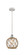 Ballston One Light Mini Pendant in White Polished Chrome (405|516-1P-WPC-G122-8RB)