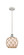 Ballston One Light Mini Pendant in White Polished Chrome (405|516-1P-WPC-G121-8RB)