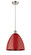 Ballston LED Mini Pendant in Brushed Satin Nickel (405|516-1P-SN-MBD-12-RD-LED)