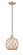 Ballston LED Mini Pendant in Satin Gold (405|516-1P-SG-G121-8RB-LED)
