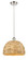 Ballston One Light Mini Pendant in Polished Nickel (405|516-1P-PN-RBD-12-NAT)