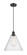 Ballston One Light Mini Pendant in Matte Black (405|516-1P-BK-GBC-124)