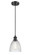 Ballston One Light Mini Pendant in Matte Black (405|516-1P-BK-G382)