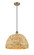 Ballston One Light Mini Pendant in Brushed Brass (405|516-1P-BB-RBD-16-NAT)