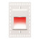 Led200 LED Step and Wall Light in White on Aluminum (34|WL-LED200TR-RD-WT)