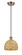 Ballston One Light Mini Pendant in Antique Copper (405|516-1P-AC-RBD-8-NAT)