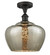 Ballston One Light Semi-Flush Mount in Brushed Satin Nickel (405|516-1C-SN-G93-L)