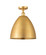 Ballston LED Semi-Flush Mount in Satin Gold (405|516-1C-SG-MBD-12-SG-LED)