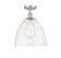 Ballston One Light Semi-Flush Mount in Satin Gold (405|516-1C-SG-GBD-124)