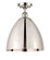 Ballston LED Semi-Flush Mount in Polished Nickel (405|516-1C-PN-MBD-12-PN-LED)