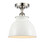 Ballston LED Semi-Flush Mount in Polished Nickel (405|516-1C-PN-M14-W-LED)