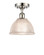 Ballston LED Semi-Flush Mount in Polished Nickel (405|516-1C-PN-G422-LED)